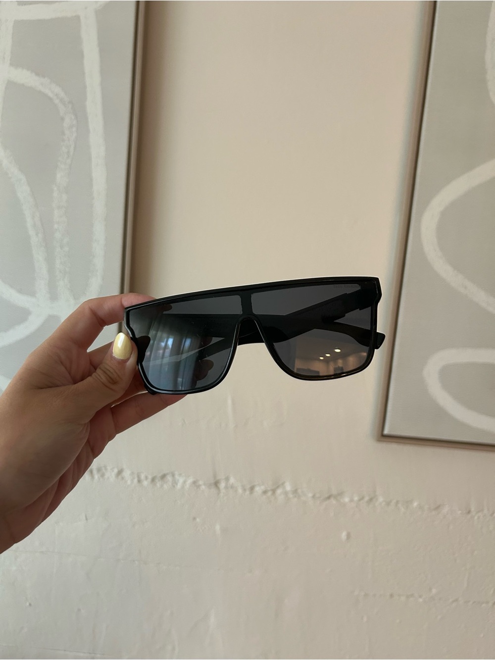 True Religion Oversized Shield Sunglasses